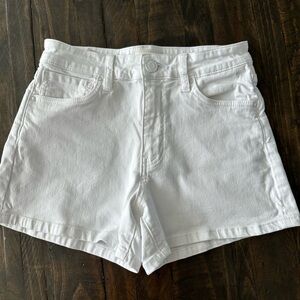 Women's KUT White Denim Shorts